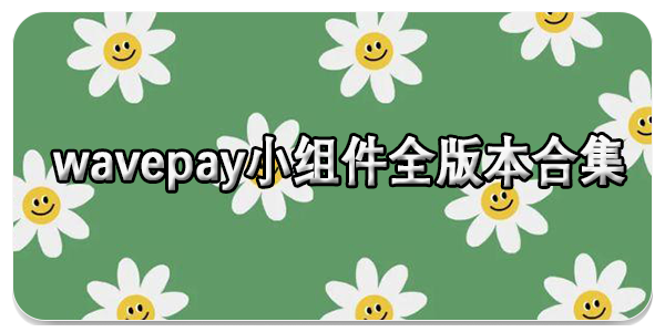 wavepay小组件