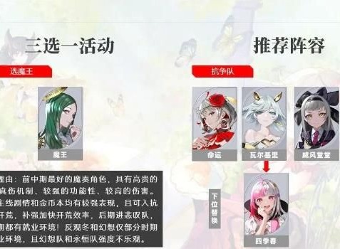 宿命回响三选一奏者选哪个 三选一奏者选择推荐