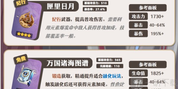 原神莱欧斯利用什么武器  原神莱欧斯利武器推荐