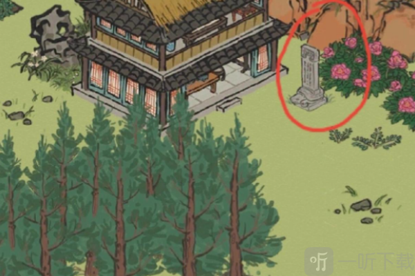 江南百景图桂花树下宝藏的秘密在哪里 桂花树下宝藏的秘密位置分享