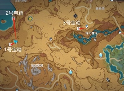 原神荒石苍漠沙堆宝箱怎么开 荒石苍漠沙堆宝箱位置分享