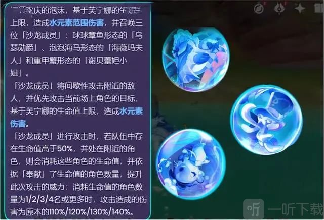 原神芙宁娜强度怎么样 水神芙宁娜强度测试