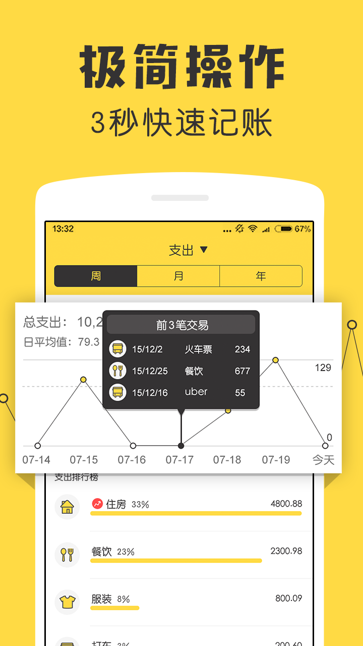 鲨鱼记账日常记账本