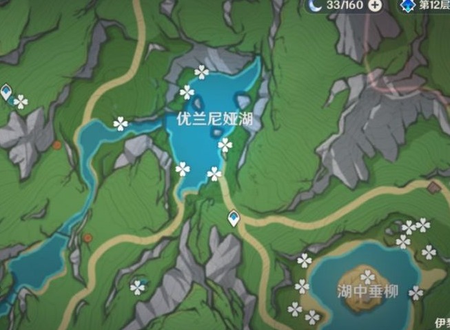 原神湖光铃兰在哪里采集 湖光铃兰采集路线介绍