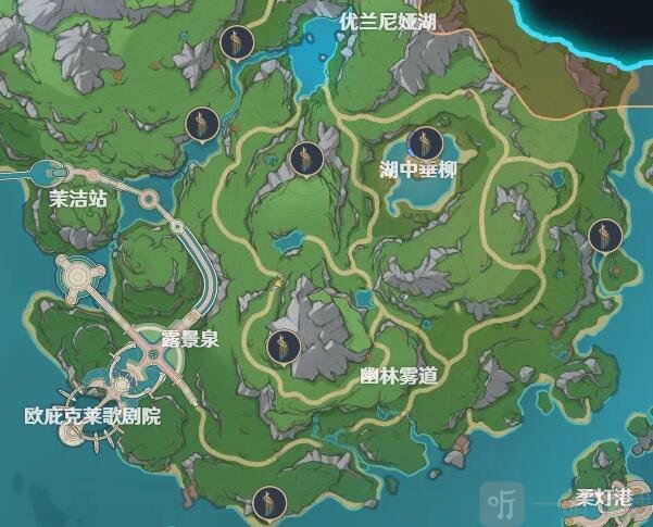 原神谐律簧管解谜宝箱位置在哪 谐律簧管解谜宝箱位置分享