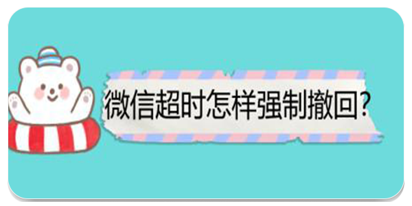 微信强制撤回助手app