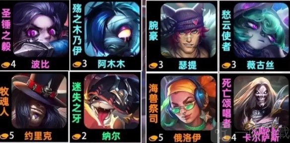 金鏟鏟之戰s10陣容推薦 波比主c陣容