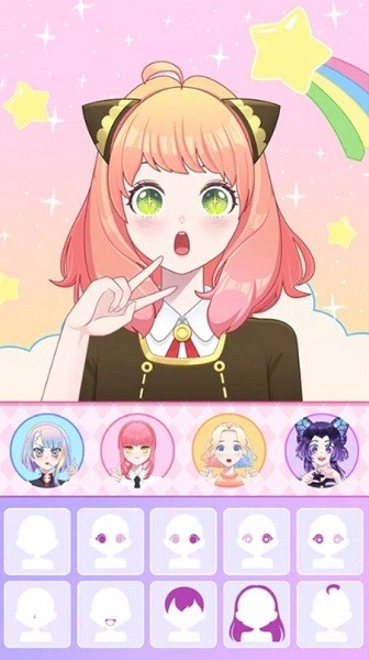 化身成為二次元美少女