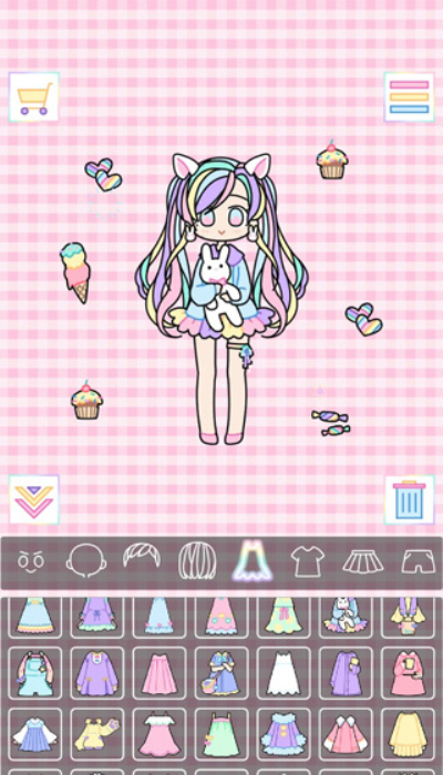 粉彩女孩换装最新版