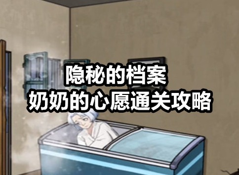 隐秘的档案奶奶的心愿怎么过 隐秘的档案奶奶的心愿通关攻略