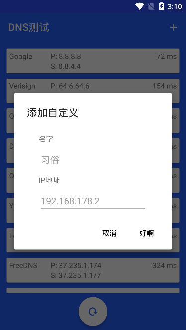 DNS测试