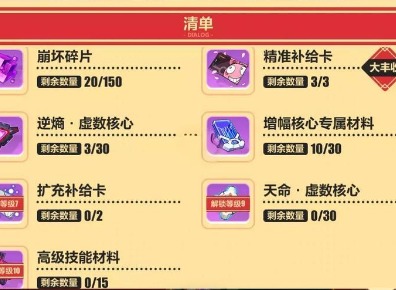 崩坏3根源研究清单如何获取 崩坏3根源研究清单获取方法一览