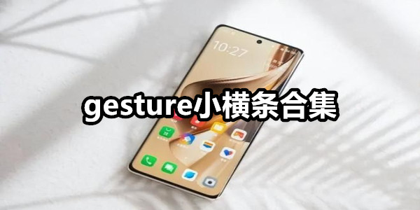 gesture小横条