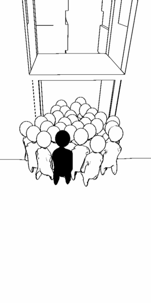 人群模拟器黑白版