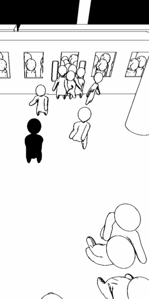 人群模拟器黑白版