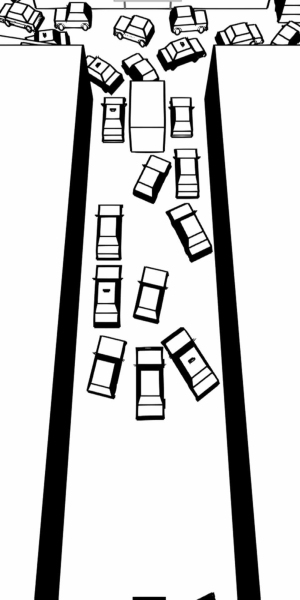 人群模拟器黑白版