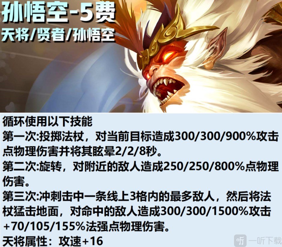 云頂之弈S11五費卡都有誰 云頂之弈S11五費卡技能介紹