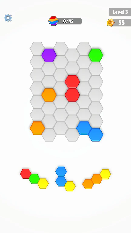 六边形爆破3D