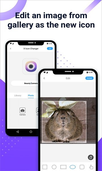 X ICON CHANGE