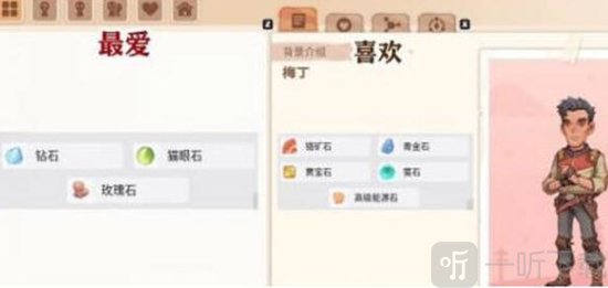 沙石镇时光人物喜好攻略 沙石镇时光人物喜好表