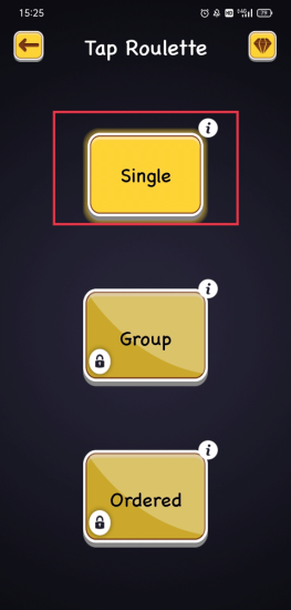 Tap Roulette