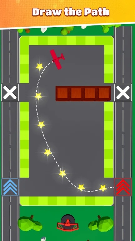 绘制飞机路径