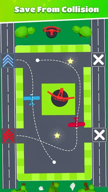 绘制飞机路径