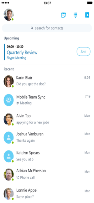 skype客户端
