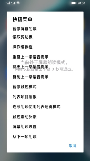 屏幕朗读手机版