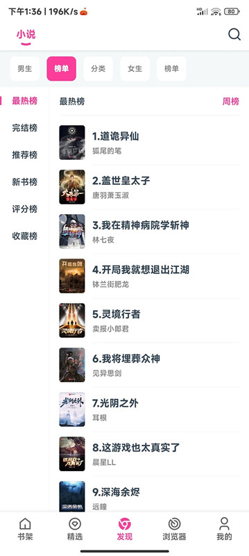 点点小说免广告版
