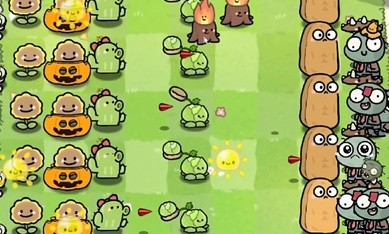 萌化版植物爆射僵尸王
