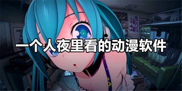 一个人夜里看的动漫软件