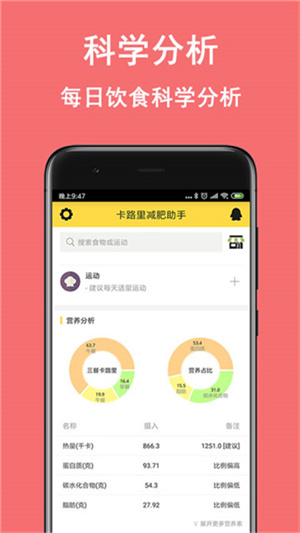 卡路里减肥助手手机版