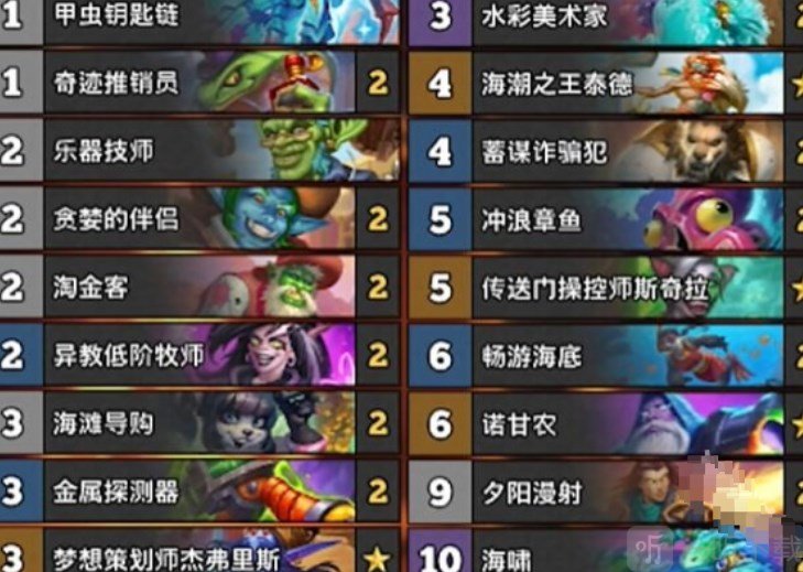 炉石传说冲分卡组推荐 炉石传说强力卡组推荐