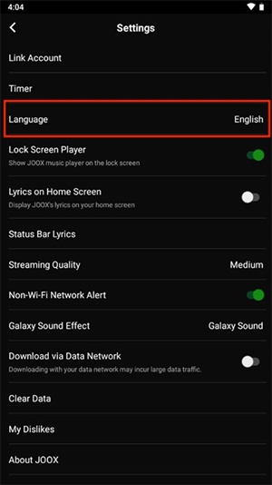 JOOX中文版