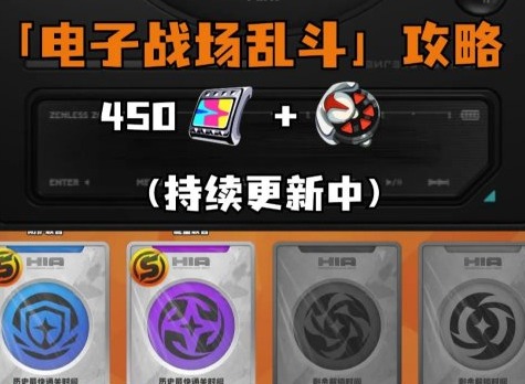 绝区零电子战场乱斗活动怎么玩 电子战场乱斗活动第二天攻略