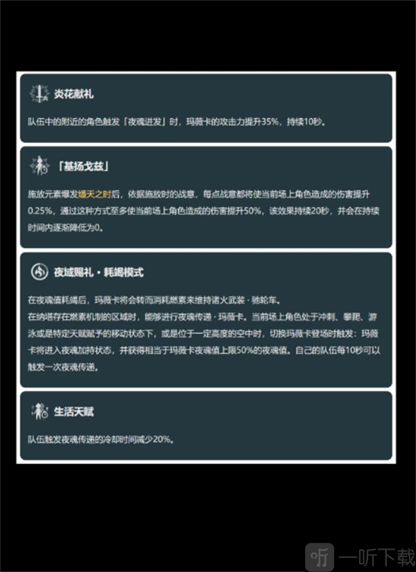 原神5.3玛薇卡实机演示 玛薇卡立绘技能爆料