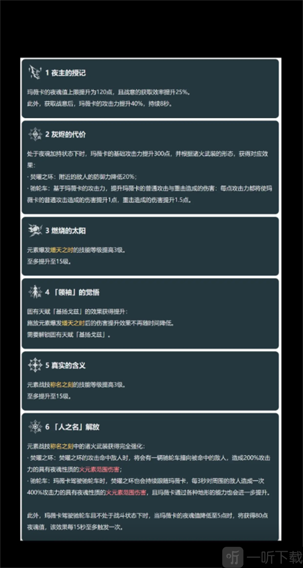 原神5.3玛薇卡实机演示 玛薇卡立绘技能爆料