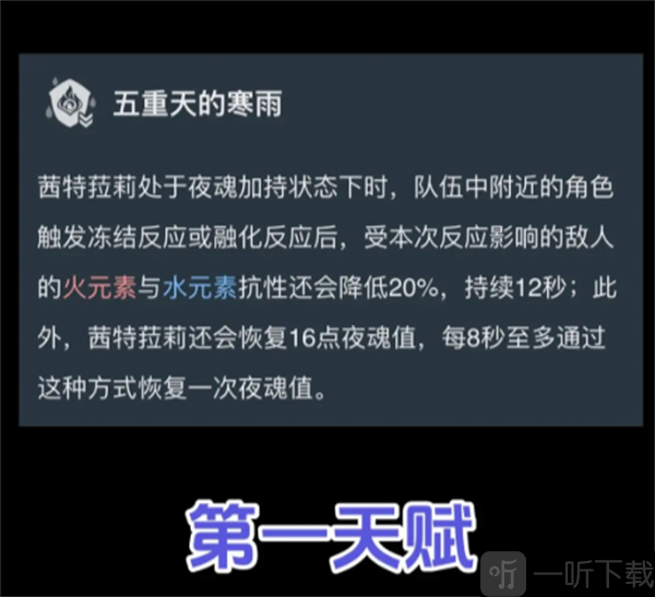 原神5.3茜特拉莉实机演示 茜特拉莉立绘技能爆料