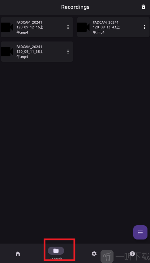 FadCam