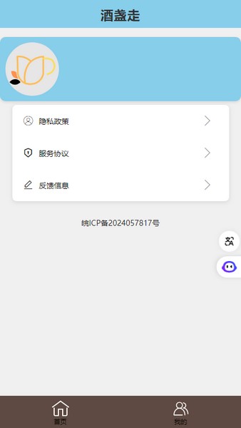 酒盏走