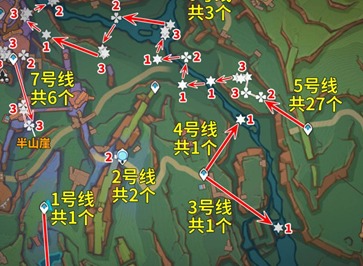 原神微光角菌在哪里 原神微光角菌采集路线