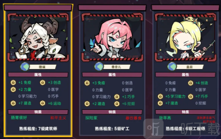 边缘星球角色推荐 边缘星球队伍配备大全