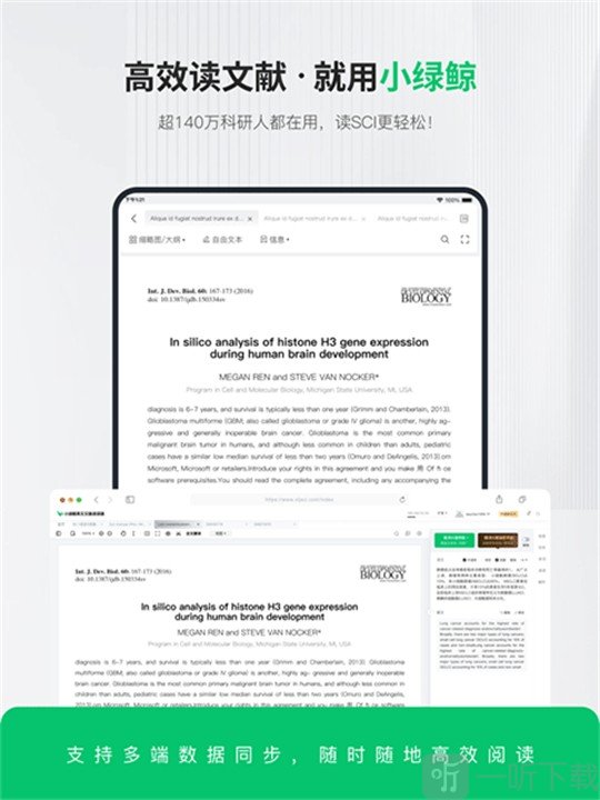 小绿鲸英文文献阅读器