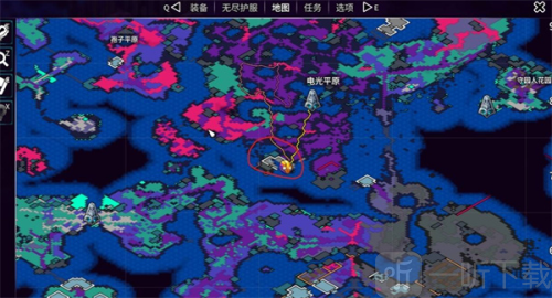 崩溃大陆2电光平原泡水盒子位置一览 崩溃大陆2电光平原泡水盒子位置攻略