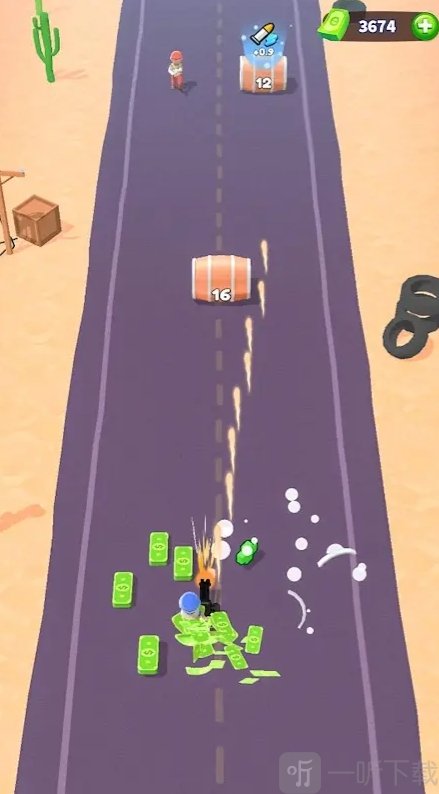 射击跑枪生存