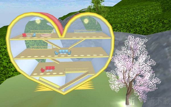 樱花校园模拟器 爱心小屋互动