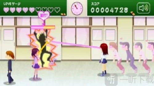 电眼美少女