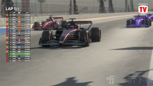 f1方程式赛车模拟器