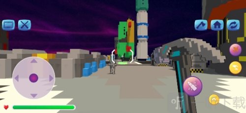 太空3D像素世界